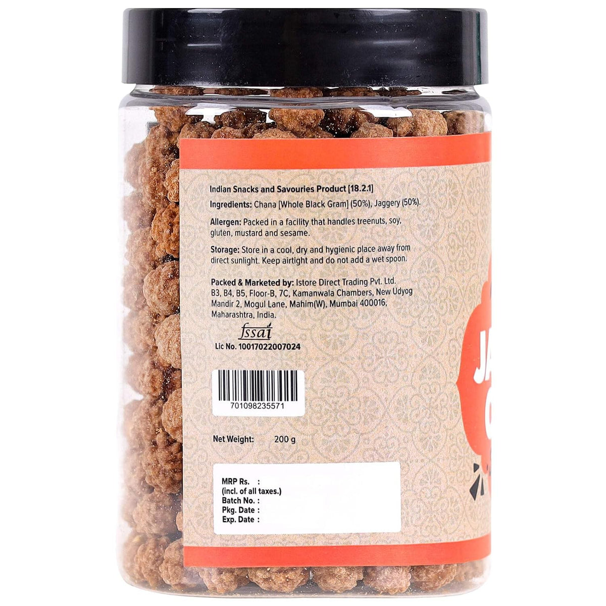 Urban Platter Jaggery Chana, 200 g