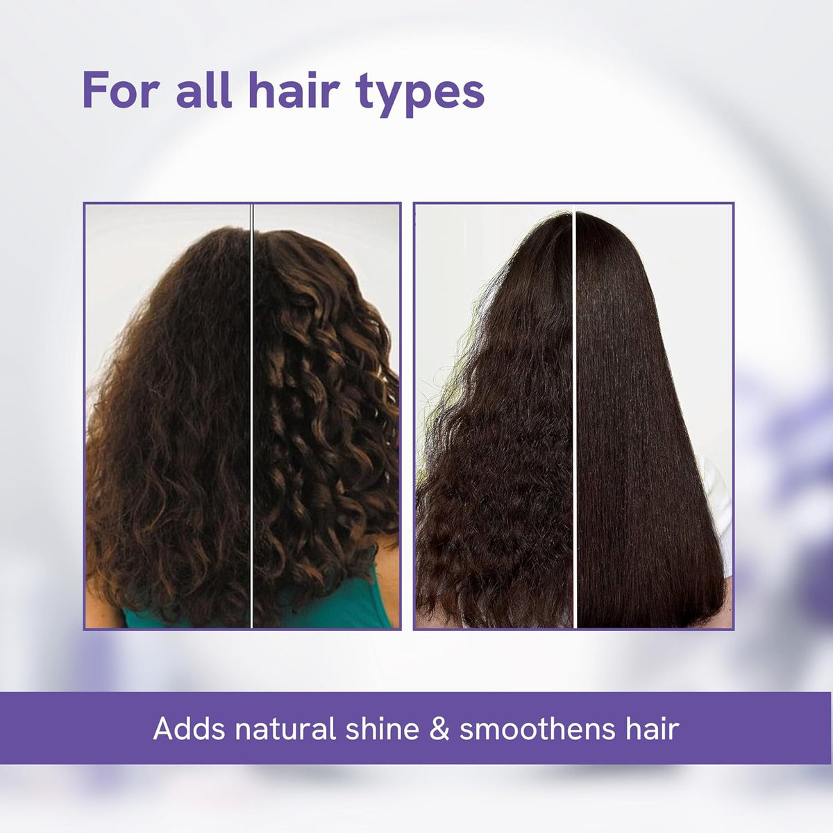 Be Bodywise Hair Strengthening Serum 50ml | For Dry & Damaged Hair | With Argan, Sunflower & Olive Oil | Paraben, SLS Free