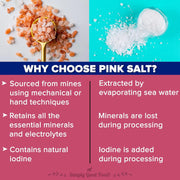 Urban Platter Pink Himalayan Rock Salt Powder, 125g (Unrefined | Natural | Additive Free)