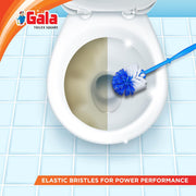 Gala Toilex Toilet Brush with Square Container(Multicolor,Pack of 1)