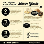 Urban Platter Black Garlic Powder, 50g [Umami-Rich, Slowly-Aged, Functional Food, No preservatives]