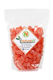 NatureVit Orange Candy 1 Kg | Khatti Mithi Narangi Goli | Tangy & Sweet Flavoured Candy for Mouth Freshening & Cravings