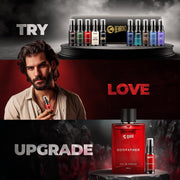 BEARDO Mini Perfume Trial Kit, 10x5ml | Best Date Night Fragrances For Men | Travel Friendly Perfume Kit For All Moods & Occasions, Fresh Scent | Giftset for Men | Husband | Boyfriend