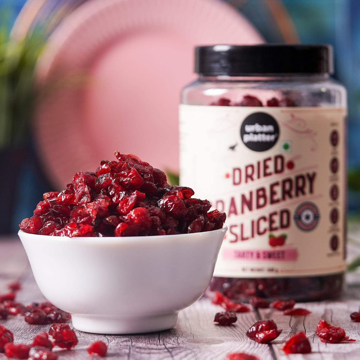 Urban Platter Dried Red Cranberry, 500 g