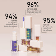 INSIGHT Professional Liquid Eyeshadow - (Stellar) | Light Weighted Formula | Infused with Skincare Ingredients | Water Resistant Pigment | High Shine Shimmers (5g)