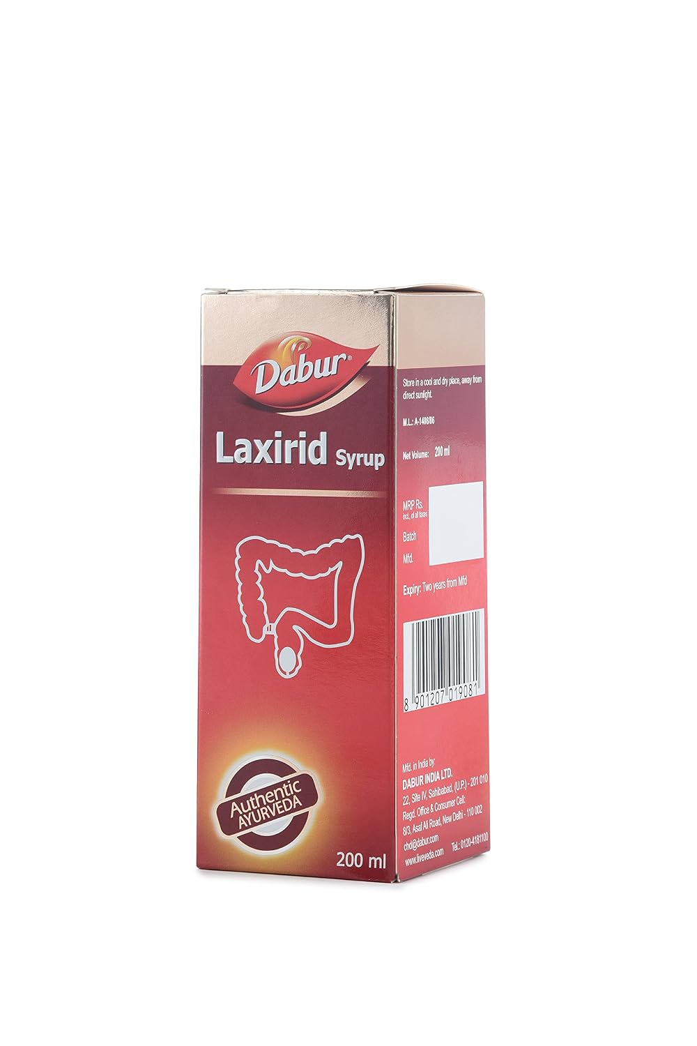 Dabur Laxirid Syrup - 200 ml