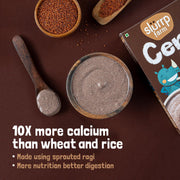 SLURRP FARM No Added Sugar,No Salt,Sprouted Ragi Powder,250 Gram