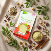 IndianJadiBooti Atibala Panchang Powder - Indian Mallow Whole Plant Churn (Abutilon Indicum/Kanghi Bhusi) (0.1, Kilograms)