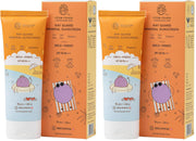 Little Rituals Mineral Baby & Kids SUNSCREEN Lotion Daily Use for Baby & Kids (0-15 years), SPF 50 PA+++ I No White Cast I UVA/UVB/IR + DIGITAL Wi-Fi & Bluelight Protection| Hypoallergenic| SWISS Technology | 75 gm