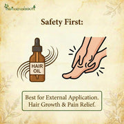 IndianJadiBooti Indrayan Root (Citrullus Colocynthis) - Indravaruni/Bitter Apple Root - For Grey Hair Reversal Oil & Foot Massage - Natural & Dried - 100g