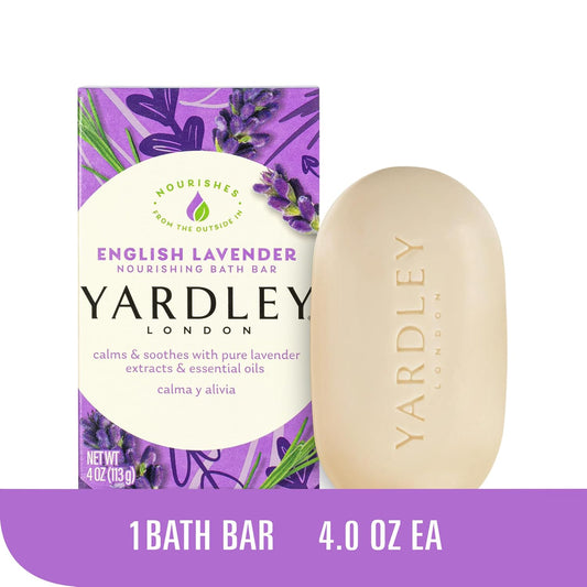 Yardley London English Lavender Bath Bar, 120g