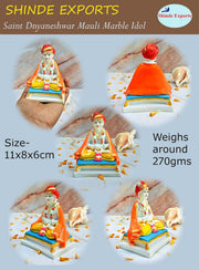 SHINDE EXPORTS Saint mauli dnyaneshwar maharaj Statue murti (Supreme Quality)