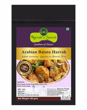 Nawab's Secret Arabian Batata Harrah- Exotic Seasoning Specially for Fried Potatoes,100 gms