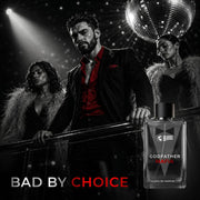 BEARDO Godfather Mafia Eau De Parfum 100ml | Fruity, Amber, Woody Fragrance | Long Lasting Perfume for Men | Gift For Men | Strong EDP For Men | Gift For Husband | Gift For Boyfriend