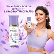 Yardley London English Lavender Roll On Deodorant for Women 65ml