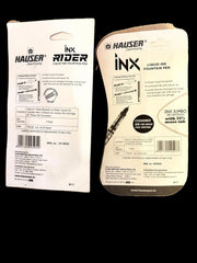 Hauser Germany INX Liquid Ink Fountain Pen Set, 2 Pens with Jumbo Ink Cartridges
