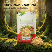 IndianJadiBooti Safed Musli Root (100g) | Whole & Raw Chlorophytum Borivilianum | Ayurvedic Herb for Strength, Stamina & Vitality Support | Natural White Musli | Sun-Dried & Non-GMO | Premium Grade