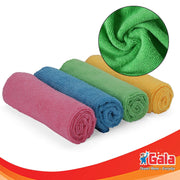 Gala Microfiber Cleaning Cloth/Towels Set of 4 Kitchen Wipes, Microfiber Cloth for car, Bike cleani