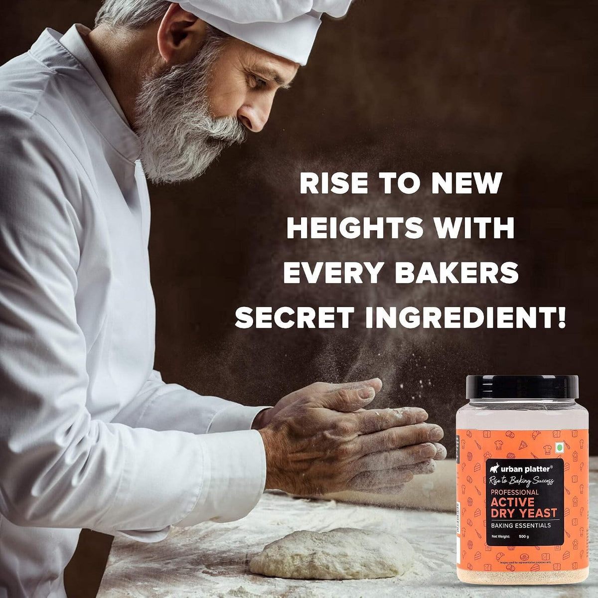 Urban Platter Baker's Active Dry Yeast, 500g
