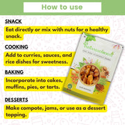 IndianJadiBooti Aloo Bhukara (Indian Plum) – Premium- Naturally Dried Fruit | 100% Natural | No Preservatives | No Added Sugar | 400 Grams Pack | Pack Of 2