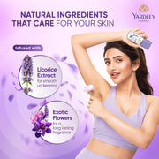 Yardley London English Lavender Roll On Deodorant for Women 65ml