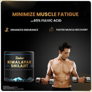 Dabur Himalayan Shilajit/Shilajeet Resin - 10g | 250mg per serving | Boosts Muscle Growth & Stamina | 100% Ayurvedic | Grade A shilajit sourced from the Himalayas up to 19,000 ft