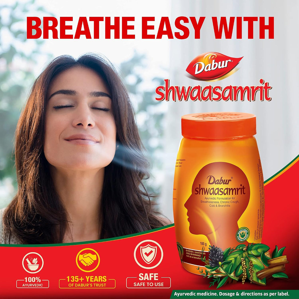 Dabur Shwaasamrit 400gm