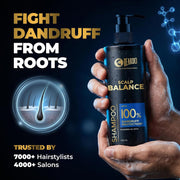Beardo Studio Professional Scalp Balance Shampoo for Men | Salon-Grade Scalp Care at Home | Deep Cleansing Shampoo with Climbazole & Menthol | Helps Control Dandruff, Excess Oil & Itchy Scalp | 200ml