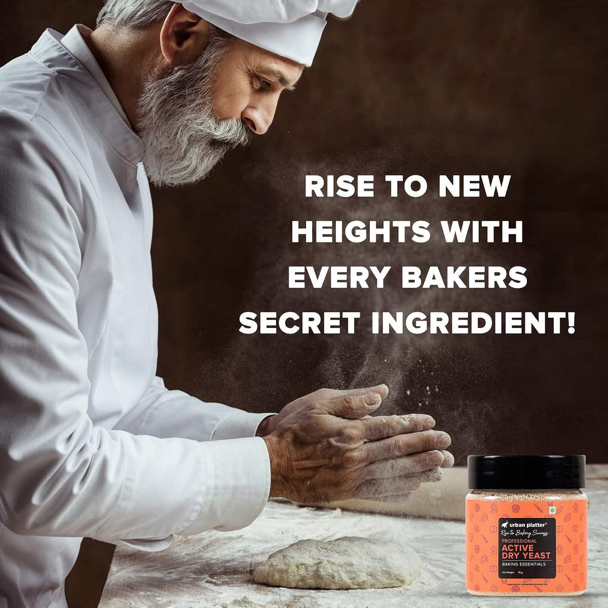 Urban Platter Baker's Active Dry Yeast, 75 g