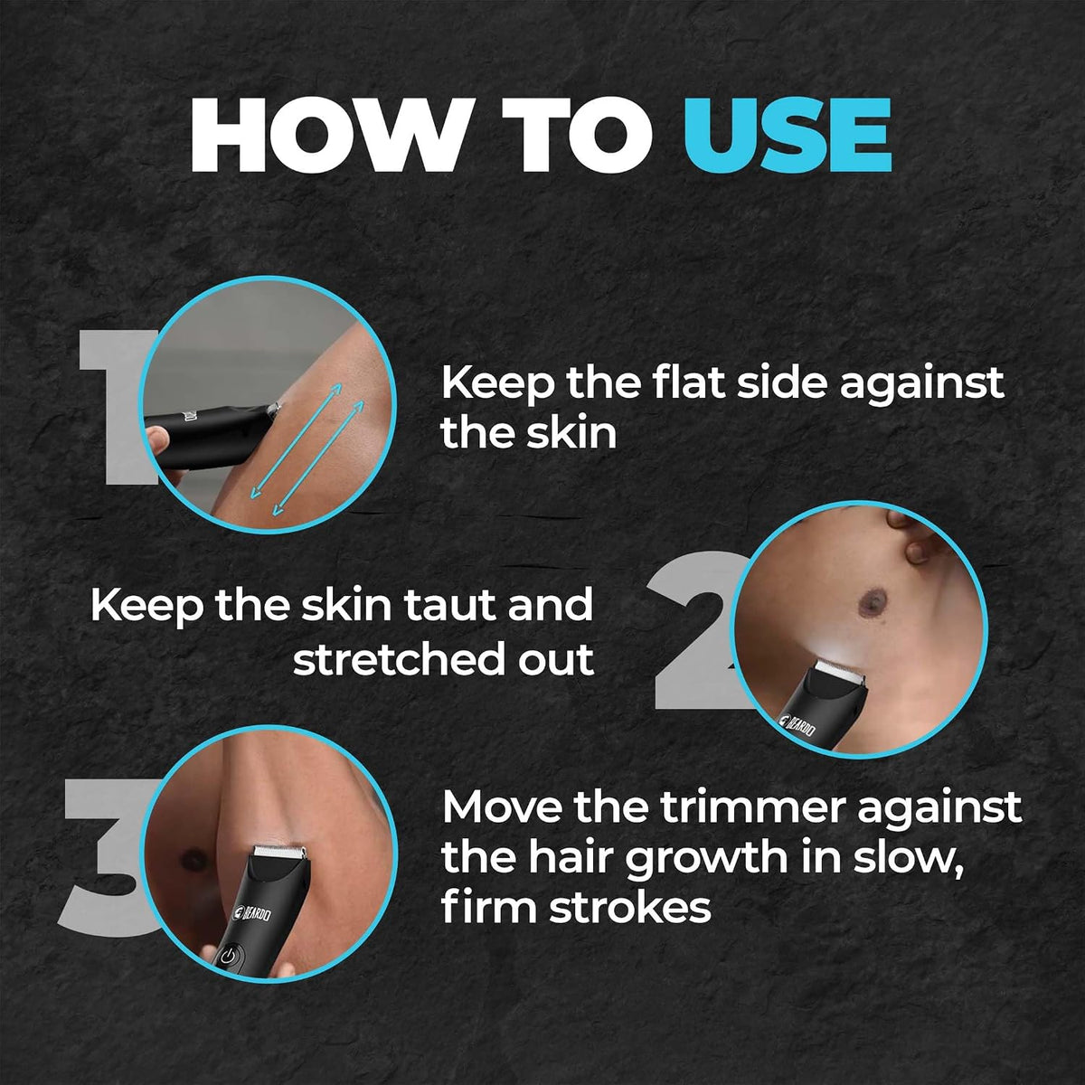 Beardo Ball Safe Pro Trimmer | Intimate Trimmer for Men | IPX7 Waterproof | Safe Ceramic Blades | 40mm T-Blade | 6000 RPM | 90 Min Runtime | Type-C Charging | Full Body Trimmer for Men