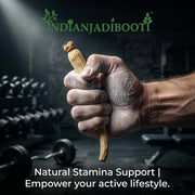 IndianJadiBooti Elite Vitality Bundle: Safed Musli, Ashwagandha, Yellow Shatavari & Kaunch Seeds White – Peak Bio-Performance, Strength & Stamina Stack – 4 x 100g