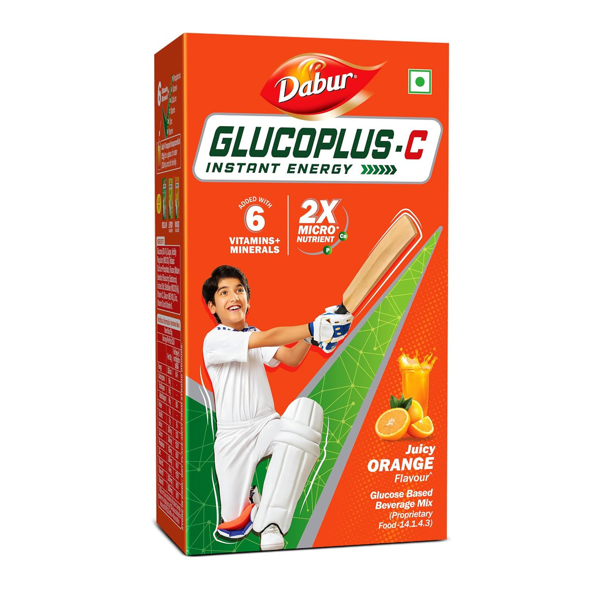 Dabur Glucoplus C Glucose Powder (Orange Flavour) 1kg