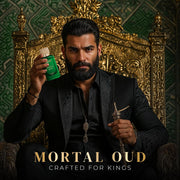 Beardo Mortal Oud Perfume for men 80ml | Oriental, Earthy scent with Honey, Citrus, Patchouli & Sandalwood notes | Long Lasting Premium Mens Perfume | All Season Eau de parfum for Men | Gift for Husband | Gift for Boyfriend | Gift for Men