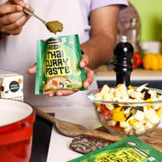 Urban Platter Green Thai Curry Paste, 50g (Plant-Based | Mildly Spicy | Serves 2-3 | Free from Preservatives, Colours, Flavours)
