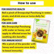 IndianJadiBooti Seeds Dronpushpi Panchang-Dronapushpi Panchang, 3 Packs Of 900 Grams