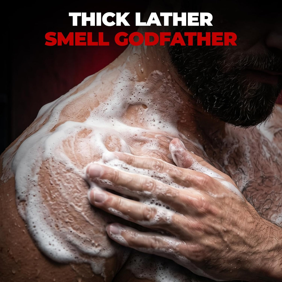 Beardo Godfather Body Wash for Men, 200ml | Powerful and Energising Bodywash for Men | Luxurious Lather and Refreshing Shower Gel | Goodness of Licorice Extract for Long Lasting Fragrance