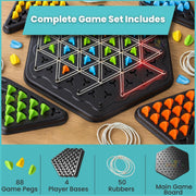 Toy Imagine Chain Triangle Chess Game Triggle