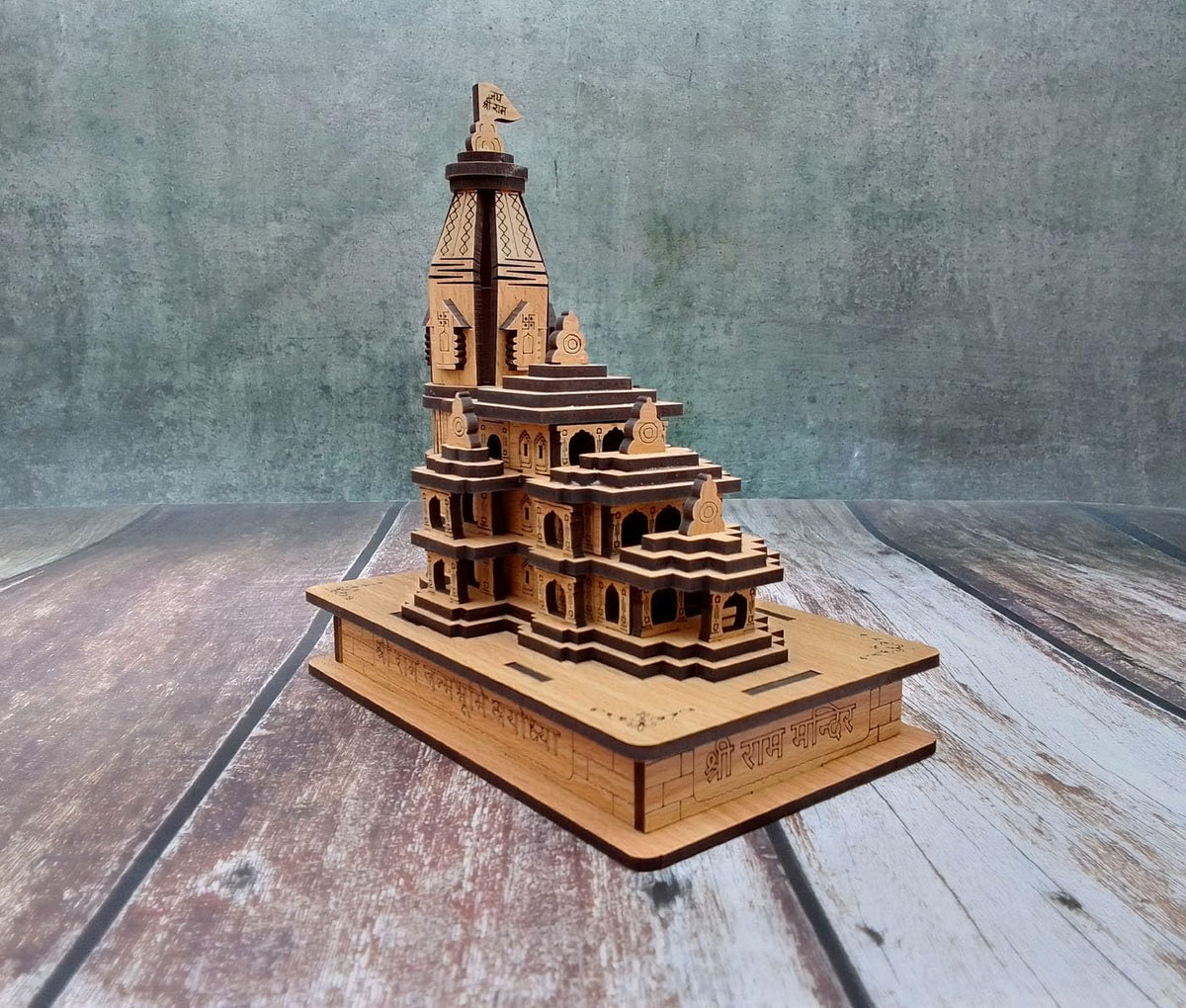 SHINDE EXPORTS shri ram Lalla mandir Temple Model in ayodhya Big Size Best for Gift