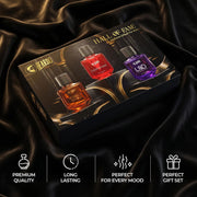 Beardo Hall Of Fame Perfume Giftset For Men | Fruity, Citrus, Woody | Eau De Parfum | Long lasting | 3x30ml | Perfume For Man | Gift For Men | Husband | Boyfriend