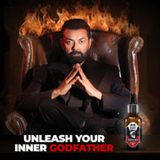 Beardo Godfather Lite Beard and Moustache Oil, 30 ml | Non-Sticky, Light Beard Oil for Men| Pleasant Fragrance | Ideal for daily use .