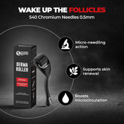 Beardo Moochwala Growth Combo for Men | Derma Roller + Moustache Growth Roll-On + Styling Tool | Helps Stimulate Hair Follicles | Supports Thicker, Fuller-Looking Moustache | Easy At-Home Moustache Care Kit
