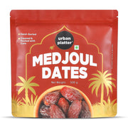 Urban Platter Medium Medjoul Dates, 500g (Hand-Sorted | Moist & Caramelly Texture | Perfect for Snacking & Gifting)