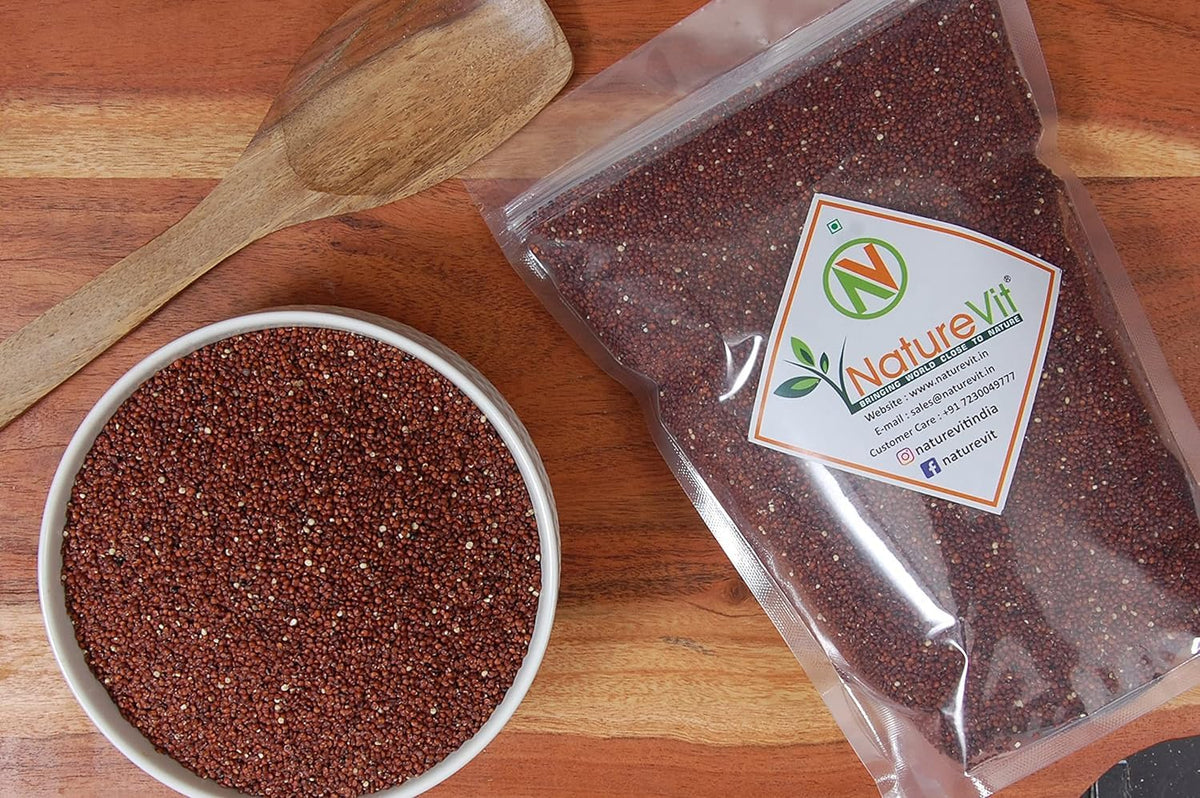 NatureVit Red Quinoa Seeds, 400g