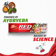 Dabur Red Toothpaste - 1600g (800gx2) | Fluoride Free| Helps In Bad Breath Treatment, Cavity Protection, Plaque Removal | For Whole Mouth Health | Power Of 13 Potent Herbs