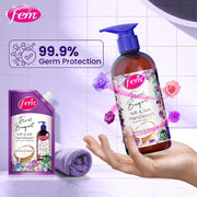 DABUR Fem Floral Bouquet Soft & Safe Handwash - 1500 Ml | Germ Protection | Enriched With Goodness Of Coconut Milk & Vitamin E | Long Lasting Fragrance (Pack of 1)