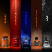BEARDO Unholy Edp Combo Fresh Whisky Smoke,Godfather And Dark Side Liquid Perfume For Men,100 Ml X 3 Eau De Parfum Trio|Strong Long Lasting Fragrance|Ideal Gift Set| Christmas gift for men| Gift For Friends | Gift for Men