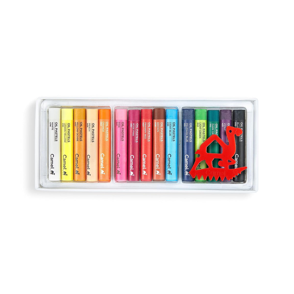 Camel Oil Pastels 15 Shades