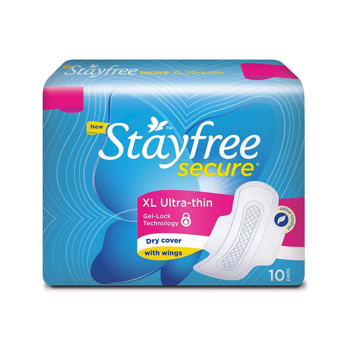 Stayfree Secure XL Ultra Thin Sanitary Napkins with Wings , Extra Large (30 30 Pads with 7 All Nights Free) (Pack of 1)
