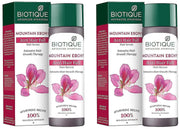 Biotique Mountain Ebony Vitalizing Serum | Prevents Hair Fall & Soothes Scalp| Promotes Hair Growth | 100% Botanical Extracts | Suitable for All Skin Types | 120ml (Pack of 2)