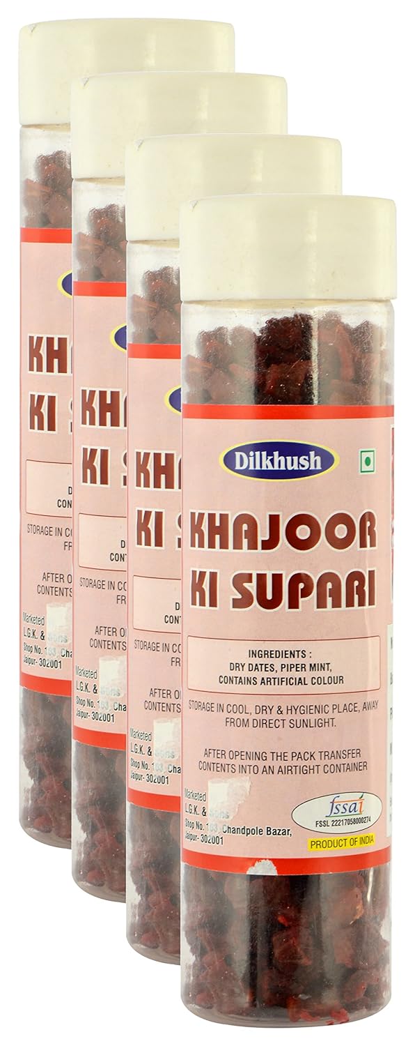 Dilkhush Khajoor Ki Supari, 150 g (Pack of 4)
